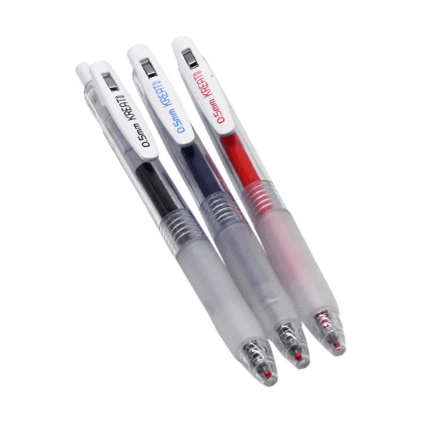Kreati Gel Pen Set 0.5mm (3pcspack)