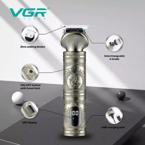 YC Original VGR V-106 Rechargeable Professional 6 in 1 Hair Clipper Shaver Trimmer Grooming